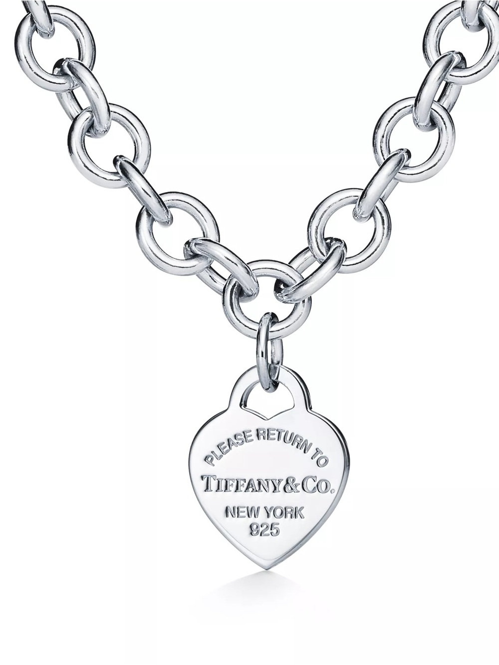 Tiffany & Co. Sterling Silver Heart Tag Necklace. Great Graduation 👩🏻‍🎓 gift